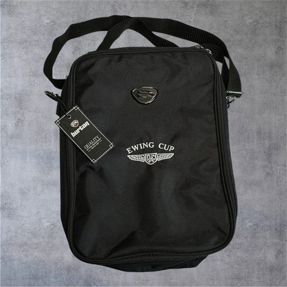 Burton Golf Shoe Bag‎ Mens Black NEW Odyssey Travel Collection Ewing Cup Logo